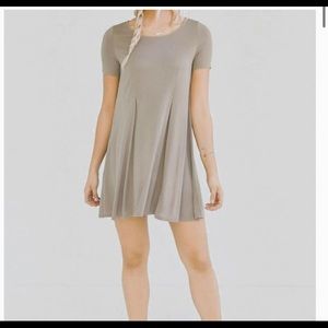 Silence + Noise Gray Dress